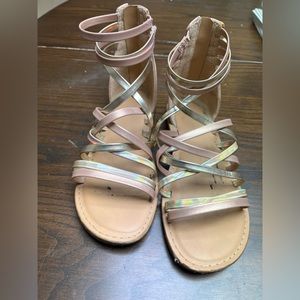 Girls Gladiator Sandals - Size 13